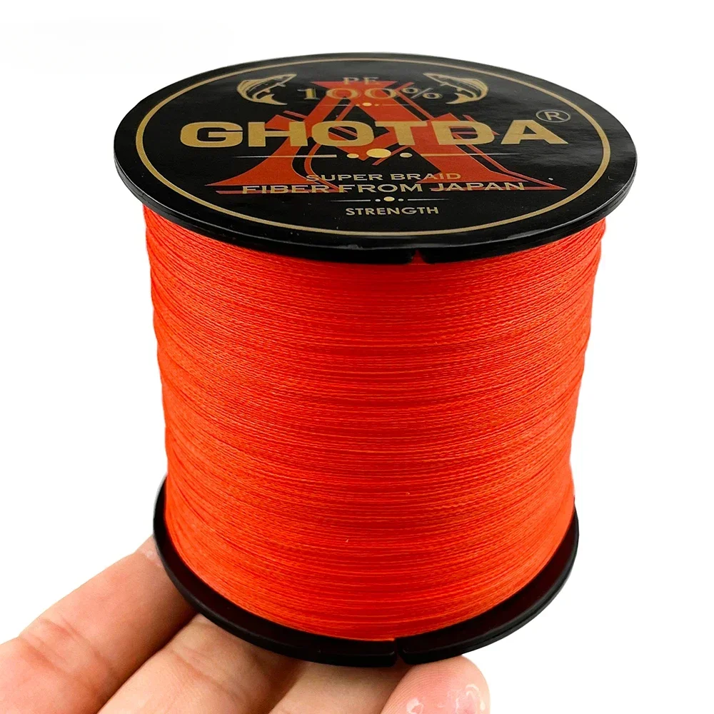 Ghotda Línea de Pesca Trenzada 4 Hebras - 10-80 libras - Carpa Marina - imagen 3
