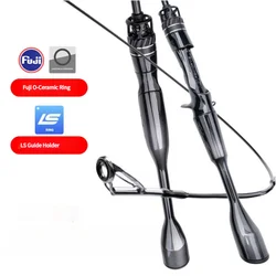 Mavllos OCKA Light BFS caña de pescar señuelo 1-7g punta sólida de carbono UL rápido 2 secciones agua dulce agua salada lubina caña de pescar giratoria