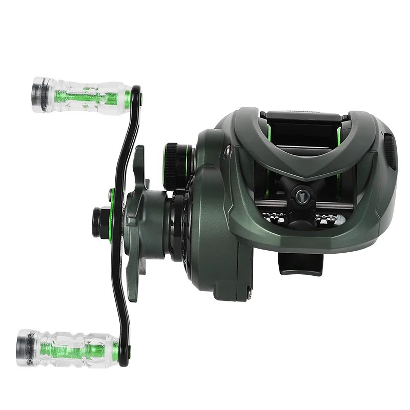 Carrete de pesca BILLINGS Baitcasting 7,2: 1 relación de engranaje de alta velocidad carrete de pesca ligero arrastre máximo 6KG con carrete de Metal - imagen 2