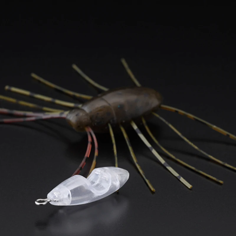 Jackall japonés nuevo cebo suave flotante para insectos NEED BUG señuelo para insectos de varias patas cebo suave fino cebo invertido - imagen 3