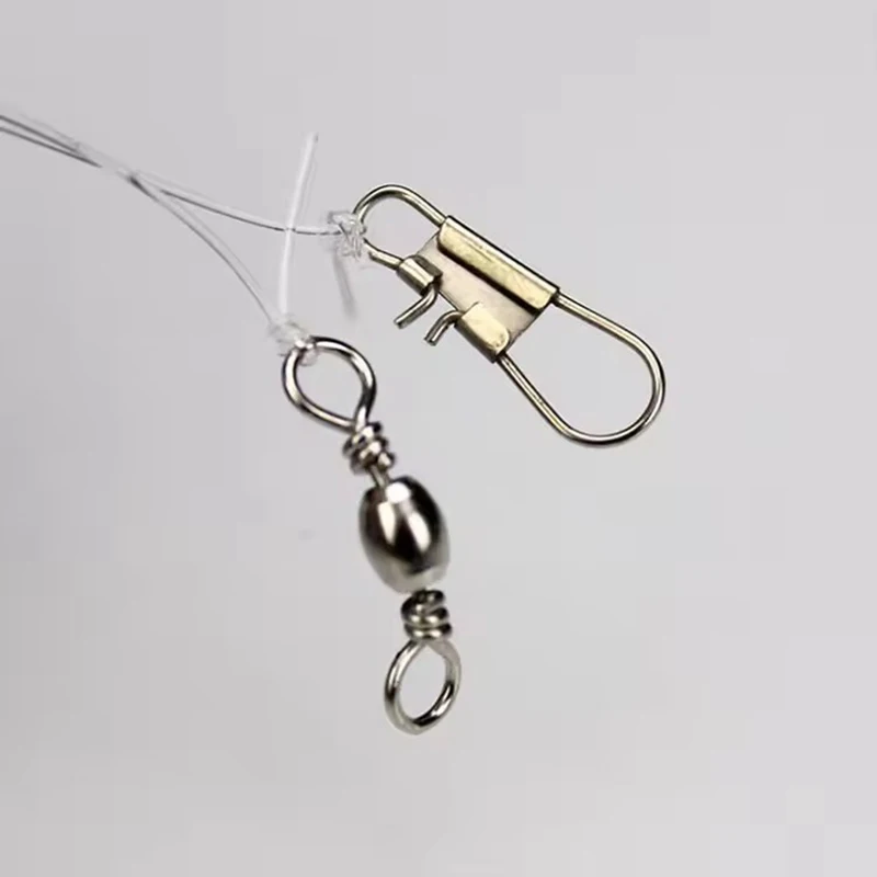 WEIHE-señuelo luminoso de pesca, anzuelo de Camarón, Sabiki, con 5 ganchos, para mar - imagen 5