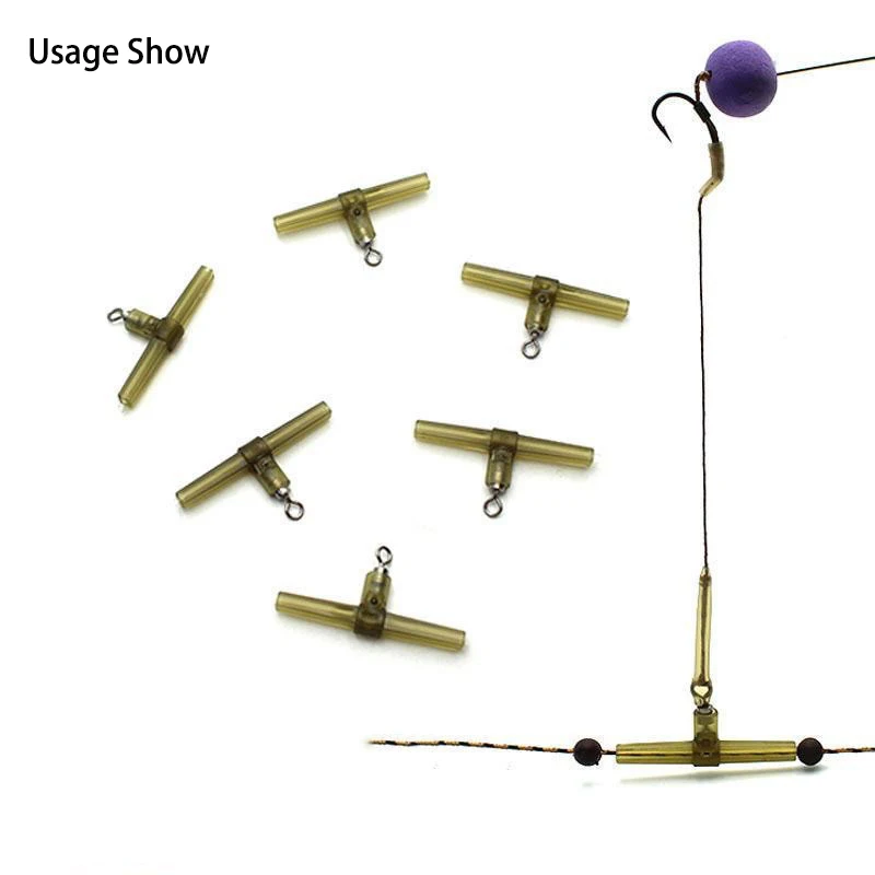 500Pcs Carp Fishing Accessories Anti Tangle Sleeves Side Bend Swivel Carp Hook Link Fishing Tackle Accessories Equipment Pesca - imagen 5