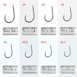 50 unids/bolsa gancho de carpa con púas gancho de boca torcida de acero rico en carbono gancho especial para pargo de mar