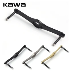 Kawa carrete baitcasting con mango recto de aluminio, sin perilla