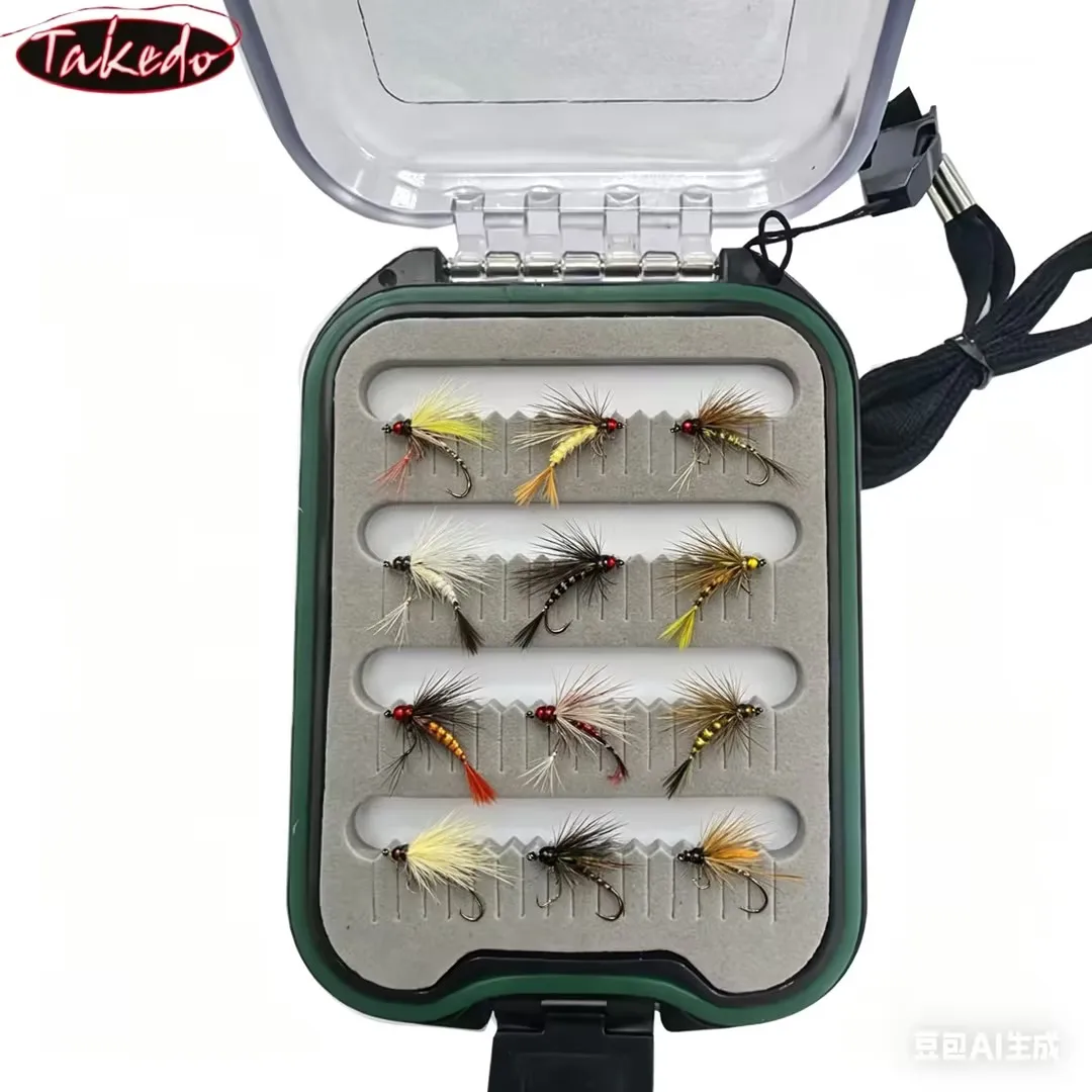 TAKEDO LF05 Caja para señuelos de trucha y salmón - imagen 5