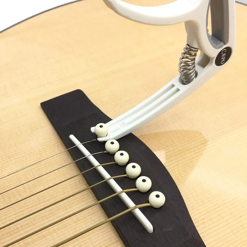 Cejilla de Guitarra de plástico para Guitarra eléctrica clásica acústica de 6 cuerdas, abrazadera de afinación, Accesorios para Instrumentos Musicales, Guitarra eléctrica - imagen 3