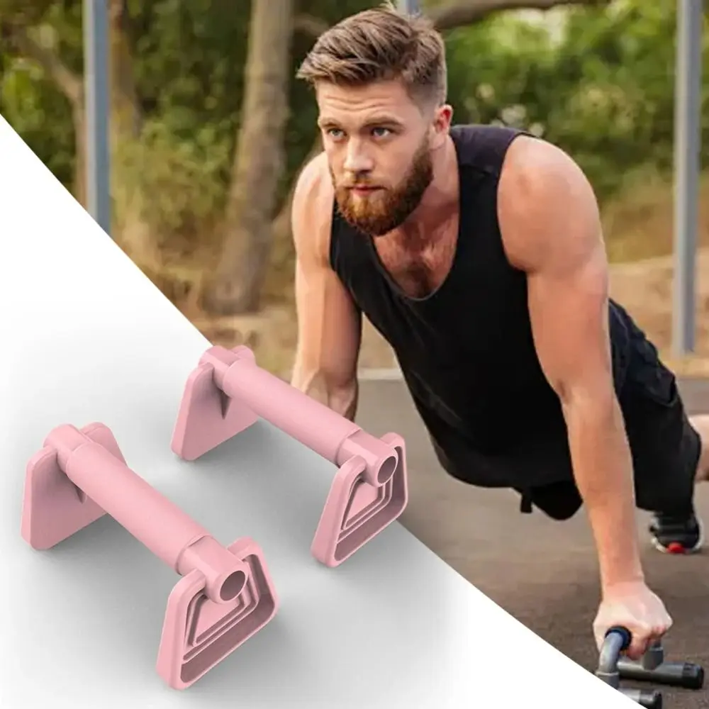 1 par de calistenia Street Fitness Push Up Bar antideslizante PP Flatland Push-up Rack estable tríceps Planche Push-up piso - imagen 3