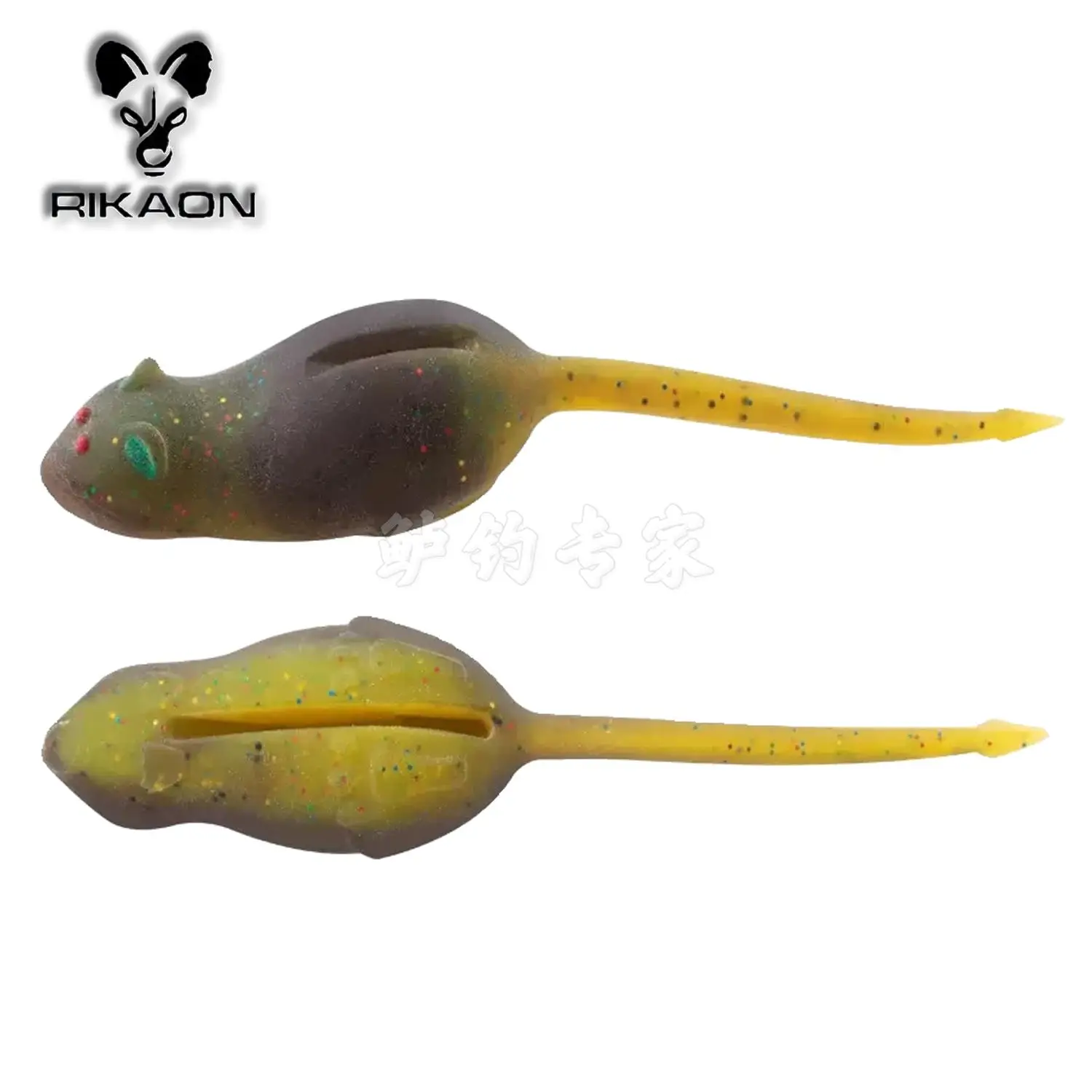 Wild Dog RIKAON JERKY JERRY Cebo flotante Cebo bajo de 4,5 pulgadas - imagen 5