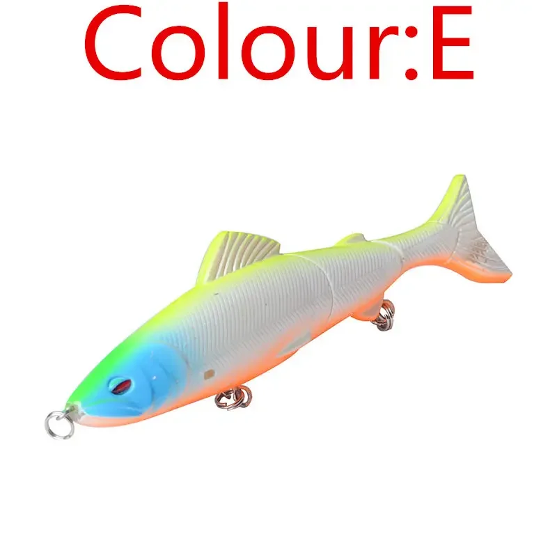 Wobbler multiarticulado realista para pececillos - imagen 4