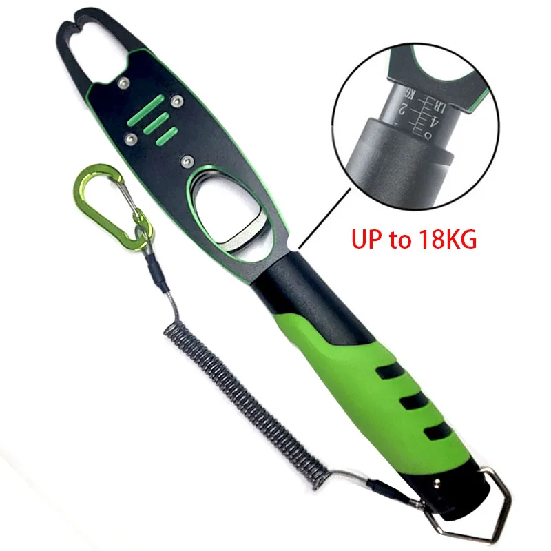 TAKEDO-empuñadura controladora de peces con báscula, pesable, clip multifuncional, pico de pescado, herramienta de pesca, 28,8 cm, 235 g, BL-040 - imagen 2