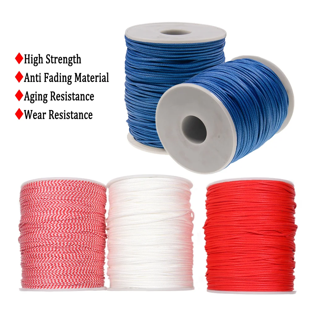 Wifreo-sedal de pesca trenzado de PE, cuerda auxiliar para encuadernación, anzuelo de plantilla, lanza de buceo en agua salada, señuelo de pesca, cuerda de línea atada, 100M - imagen 2