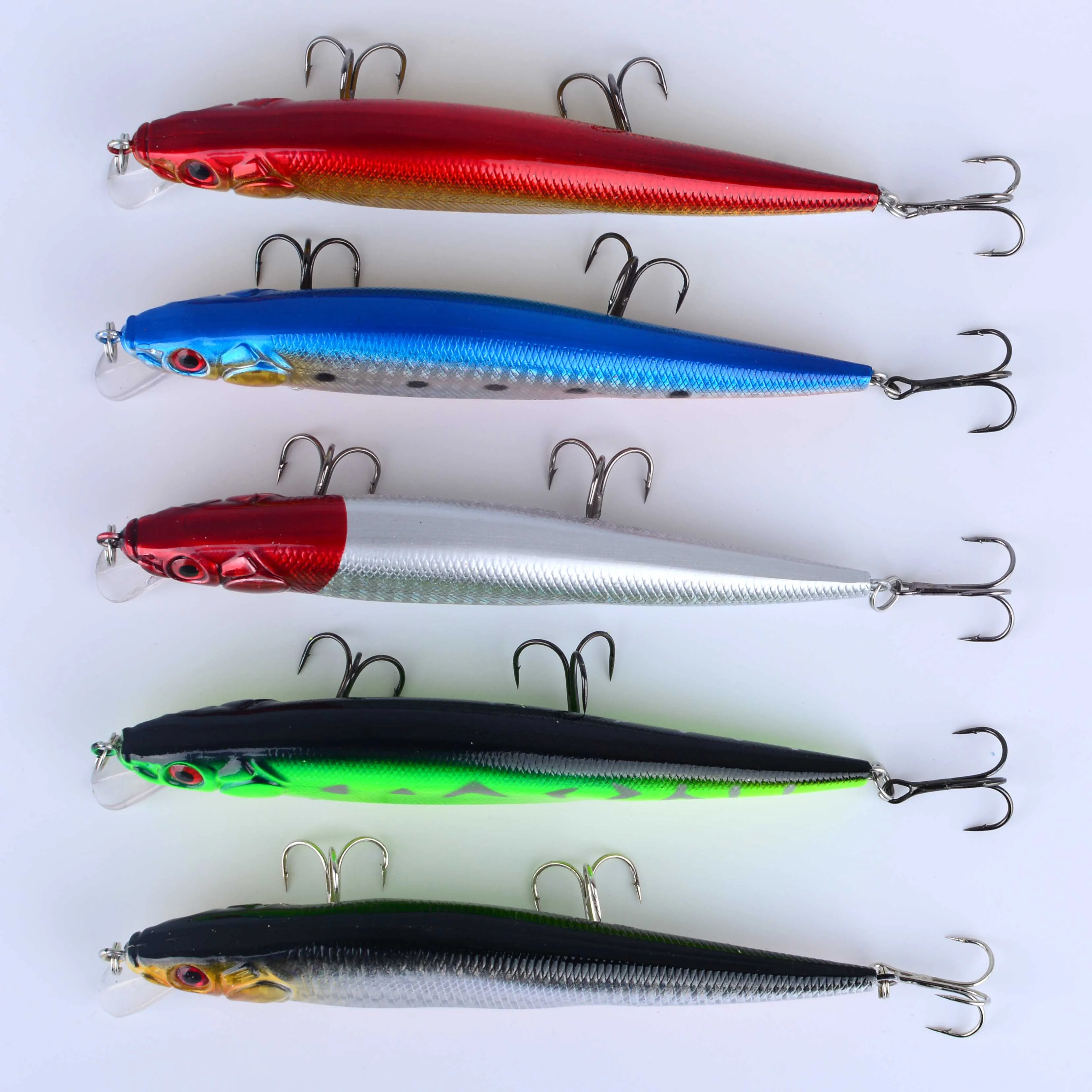 Señuelo artificial con ojos 3D para pesca de lucio, perca y carpa - imagen 3