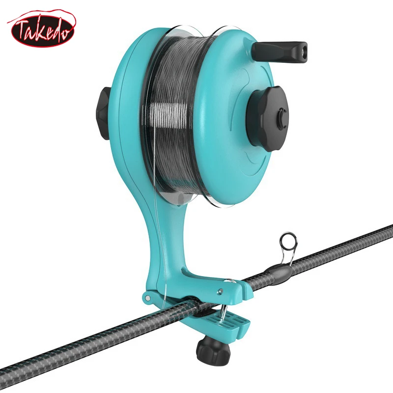 TAKEDO Recertop Enrollador de línea de pesca – Accesorio con transferencia fácil