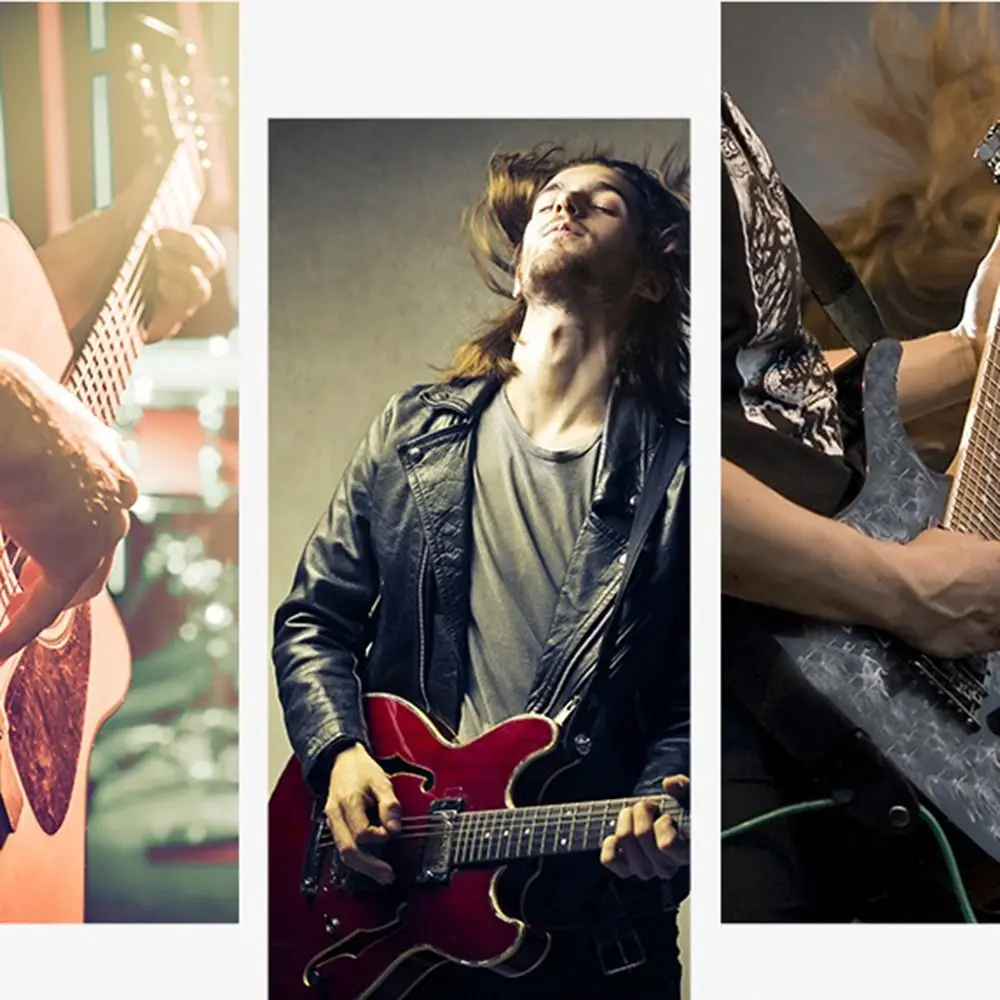 Juego de correas suaves para guitarra, Kit de correa para el cuello de ukelele ajustable de cuero PU, 10 púas de guitarra, adaptador de cabezal, correa para el hombro para bajo - imagen 3