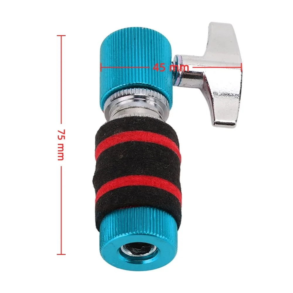 Aluminio Embrague de charles Apto para varilla de 6-7 mm Mano de obra fina Embrague de tambor de jazz Estándar Fácil de instalar Poste de soporte de charles - imagen 4