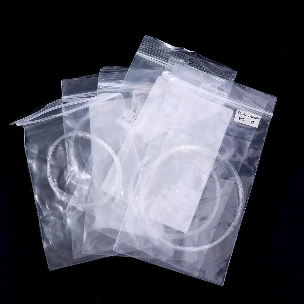 Líder cónico nailon pesca mosca – Superresistente y transparente 1X-6X - imagen 3