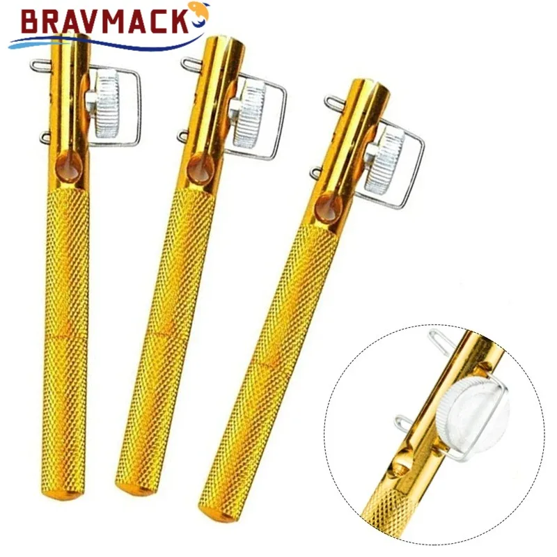 BRAVMACK, 1 pieza, nudo de pesca, herramienta de atado rápido, línea de corte, gancho, pinza, anudador, dispositivo de contactor al aire libre, línea de pesca espacial - imagen 2