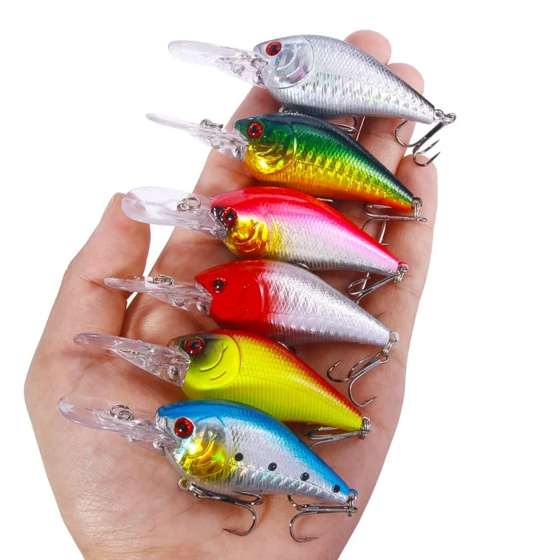 Minnow señuelo wobbler, cebo artificial, crankbait, Wobbler, 12,5G, 8,8 cm, para lubina, Lucio, equipo de pesca, 1 ud. - imagen 2