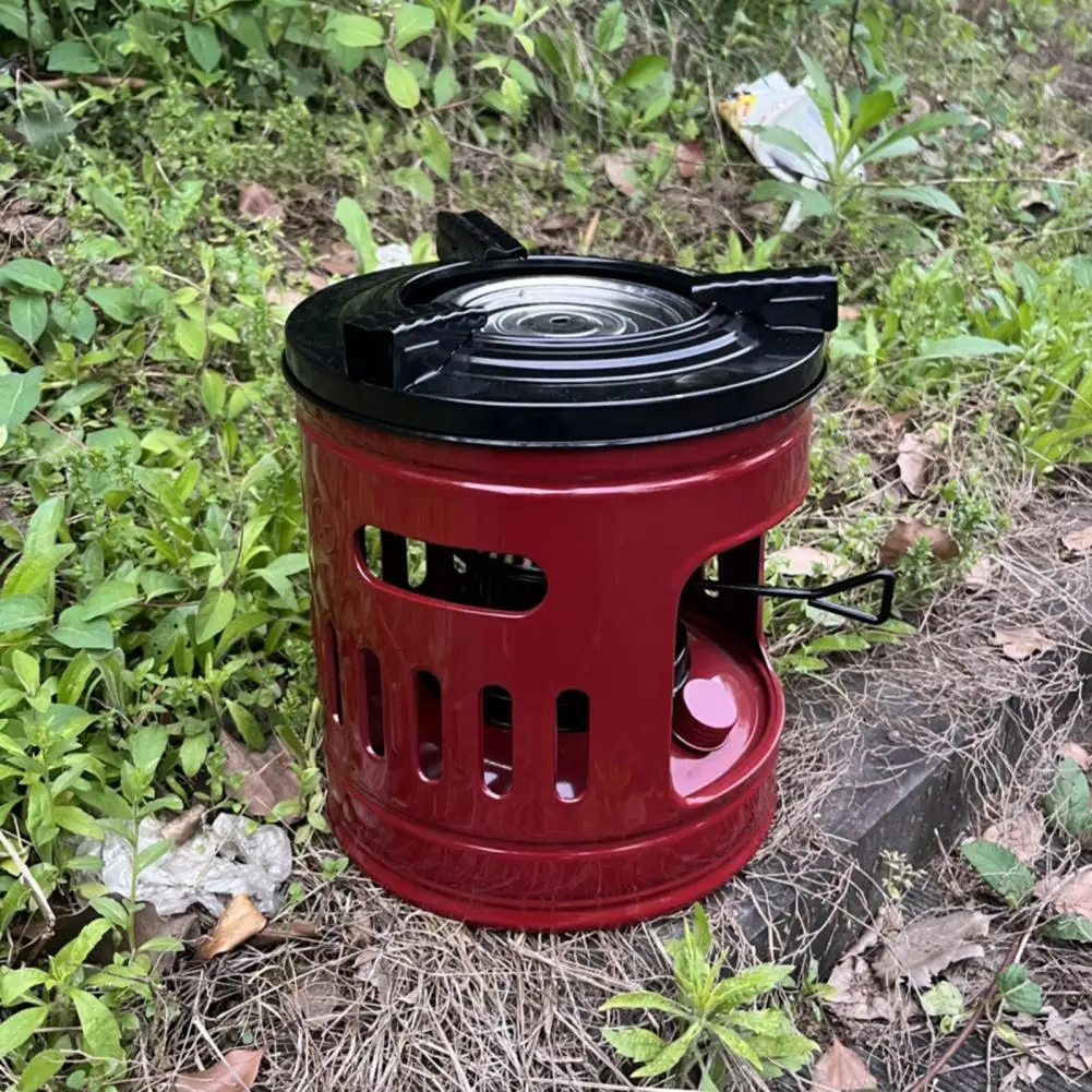 Estufa de querosinas portátil, estufa de campamento ligera de 10 mechas, calentador, cocina al aire libre, barbacoa, Camping, quemador de horno de querosinas para 2-4 personas - imagen 2