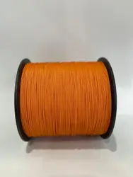 Línea de pesca UHMWPE poliéster con rastreador reflectante
