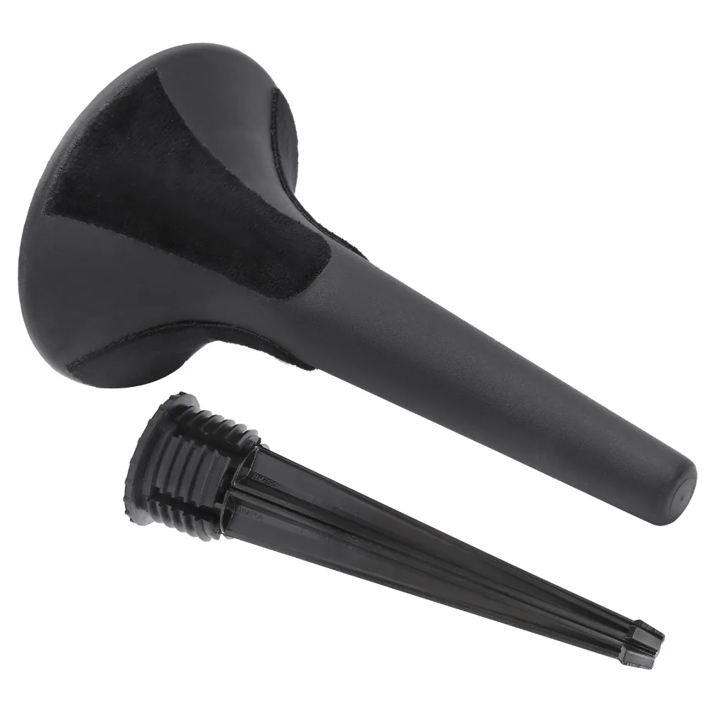 Soporte para trompeta de 5 patas ​   Desmontable ​ ​ Plegable ​ Soporte plegable para trompeta ​ ​ Base de soporte estable negra ​ Soporte de trompeta portátil ​ - imagen 2