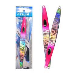 AS Fast JIg-señuelo de Pesca de Mar, cebo duro de soldadura de hierro puro, Jigging de agua salada, velocidad que cae, 130g, 160g