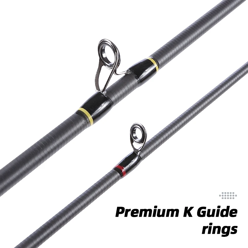 MIFINE-caña de pescar DREAM Casting, 1,98 M/2,13 M/2,28 M, potencia L/ML, 3-18G/7-28G, fibra de carbono, dos piezas, caña de señuelo de viaje para carpa - imagen 5
