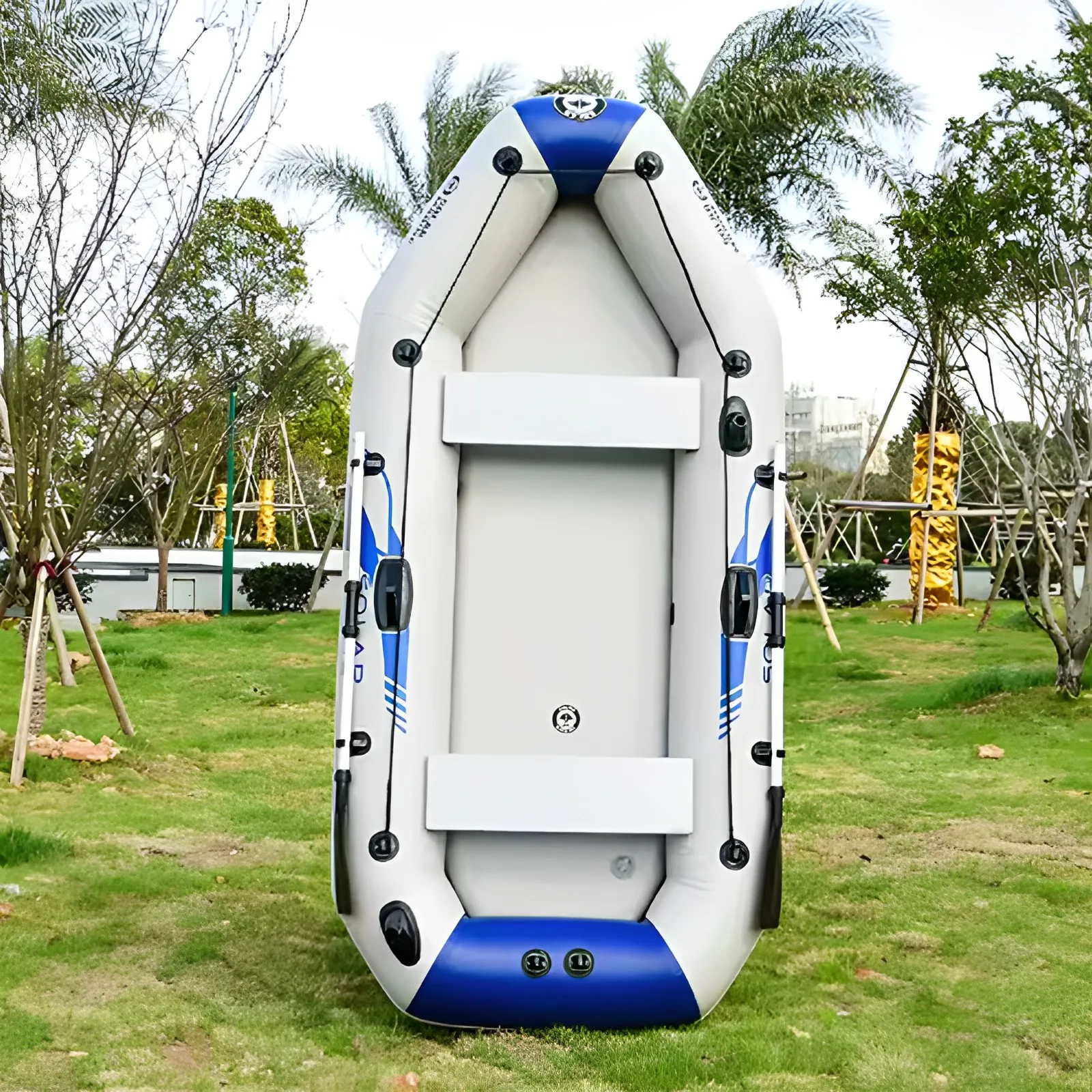 Barco de pesca inflable Solar Marine de 2,3 M con alfombrilla de aire, barcos de carreras y bote, Kayak para adultos IB, deportes acuáticos al aire libre - imagen 2