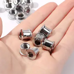 5 pares de manivela DIY fija para rueda de cadena, freno de pista de bicicleta, perno de bielas, pernos de plato de bicicleta