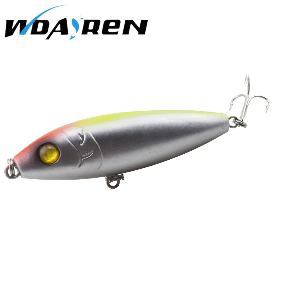 Señuelo de Pesca con lápiz Topwater, 8cm, 12g, cebo duro Artificial japonés, Crankbait Wobblers Isca, aparejos de Pesca, 1 ud. - imagen 5