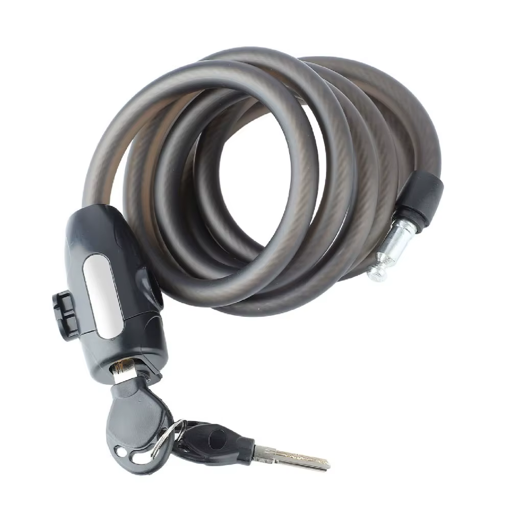 Candado antirrobo cable resistente al clima para bicicleta y moto - imagen 4