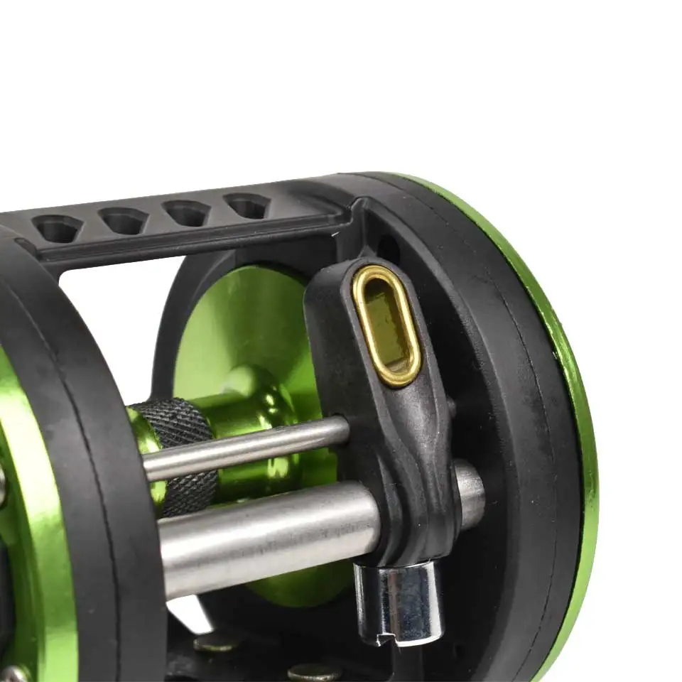 Carrete de pesca Sistema de arrastre de carbonita completo Marco ligero resistente a la corrosión Ligero para una pesca cómoda - imagen 3
