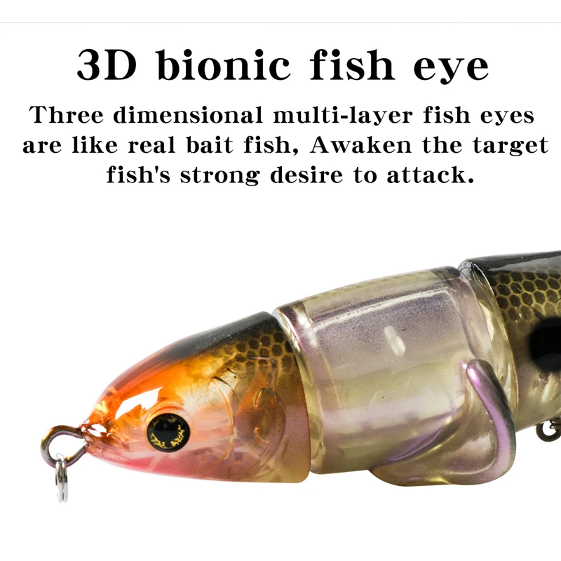 Señuelo de pesca de 11cm/24g con hélice, cebo Artificial flotante, accesorios de pesca de lubina, 10 colores - imagen 3