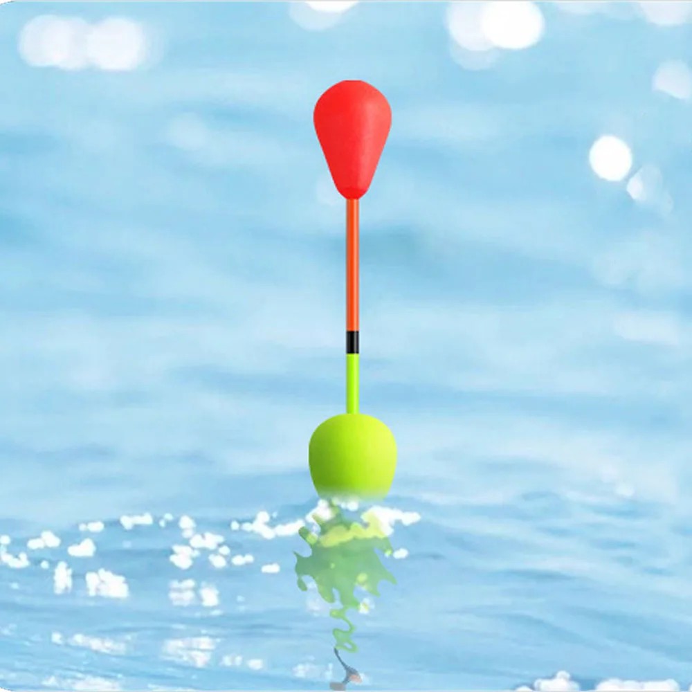 120 Uds flotadores de espuma EVA forma de abanico y cuentas de bolas frijoles accesorios de aparejos de pesca flotador de pesca aparejo inferior Material de aparejo - imagen 4