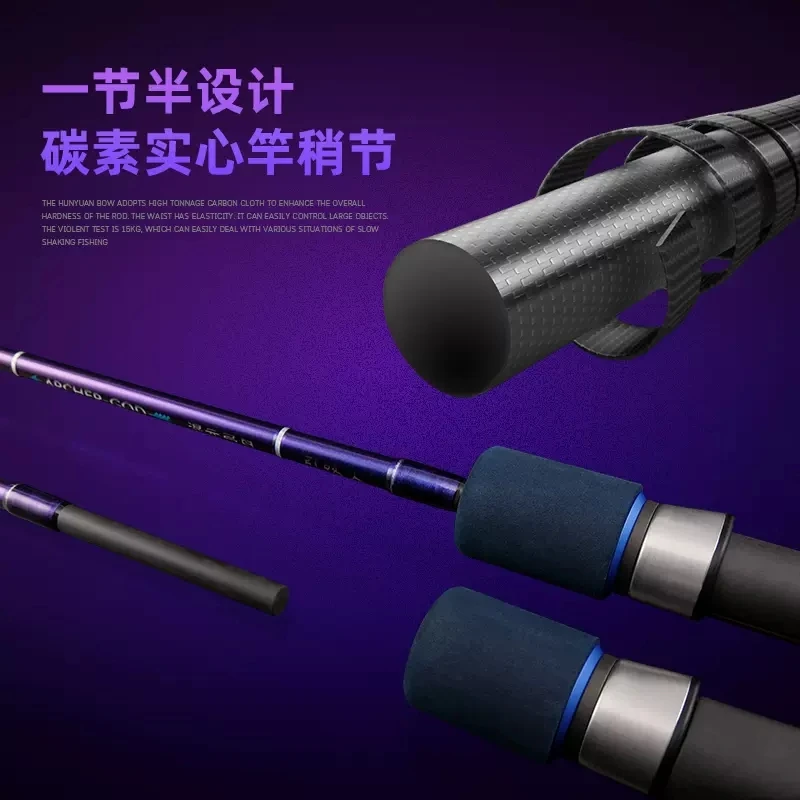 NILURE-caña de Jigging lenta sólida/Tubular, piezas completas de 2023 M, giratoria/fundida, para barco, Océano, novedad de 1,9 - imagen 3