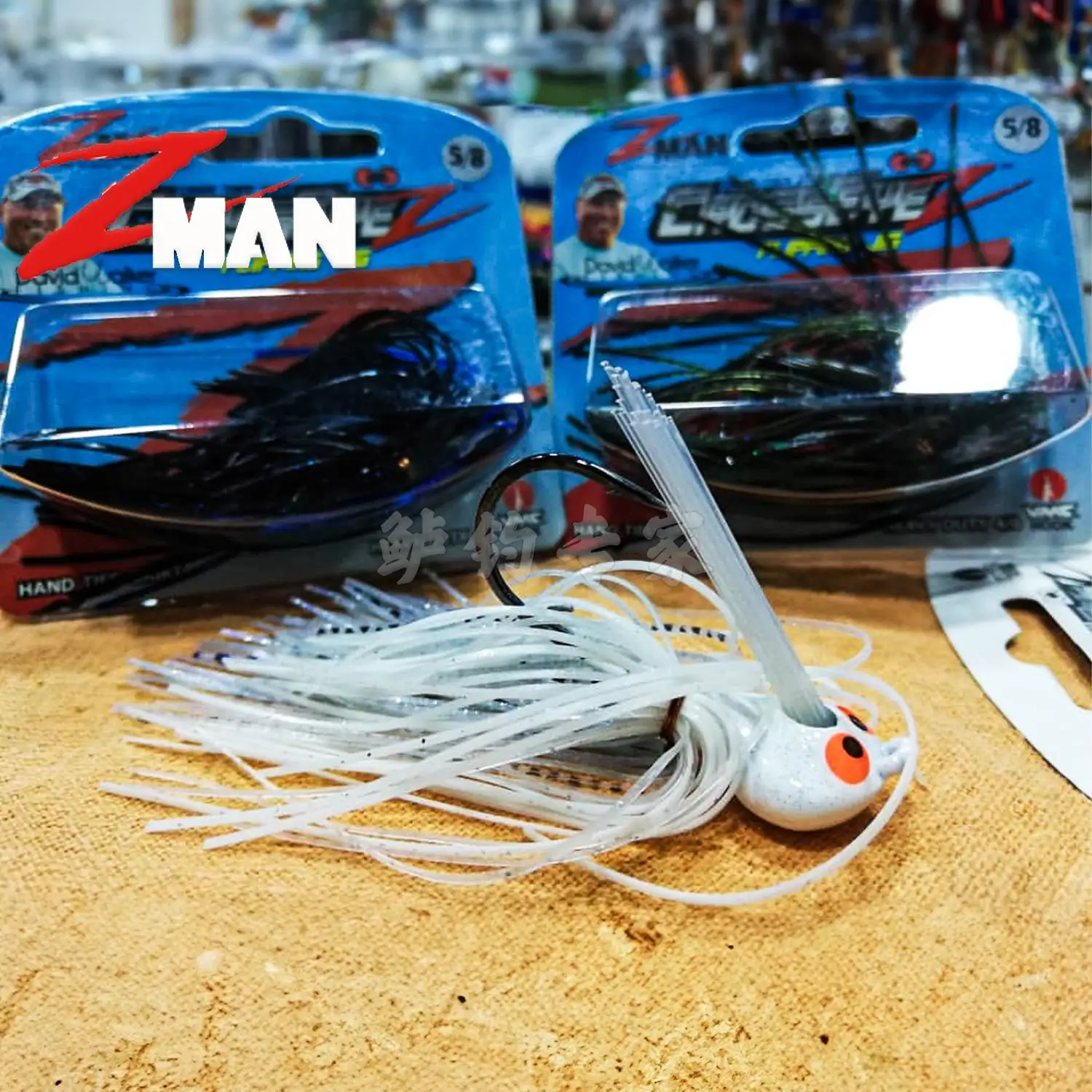 Plantilla de volteo ZMAN importada de Estados Unidos, colgante de plomo de grupo de goma CROSSEYEZ JIG - imagen 3