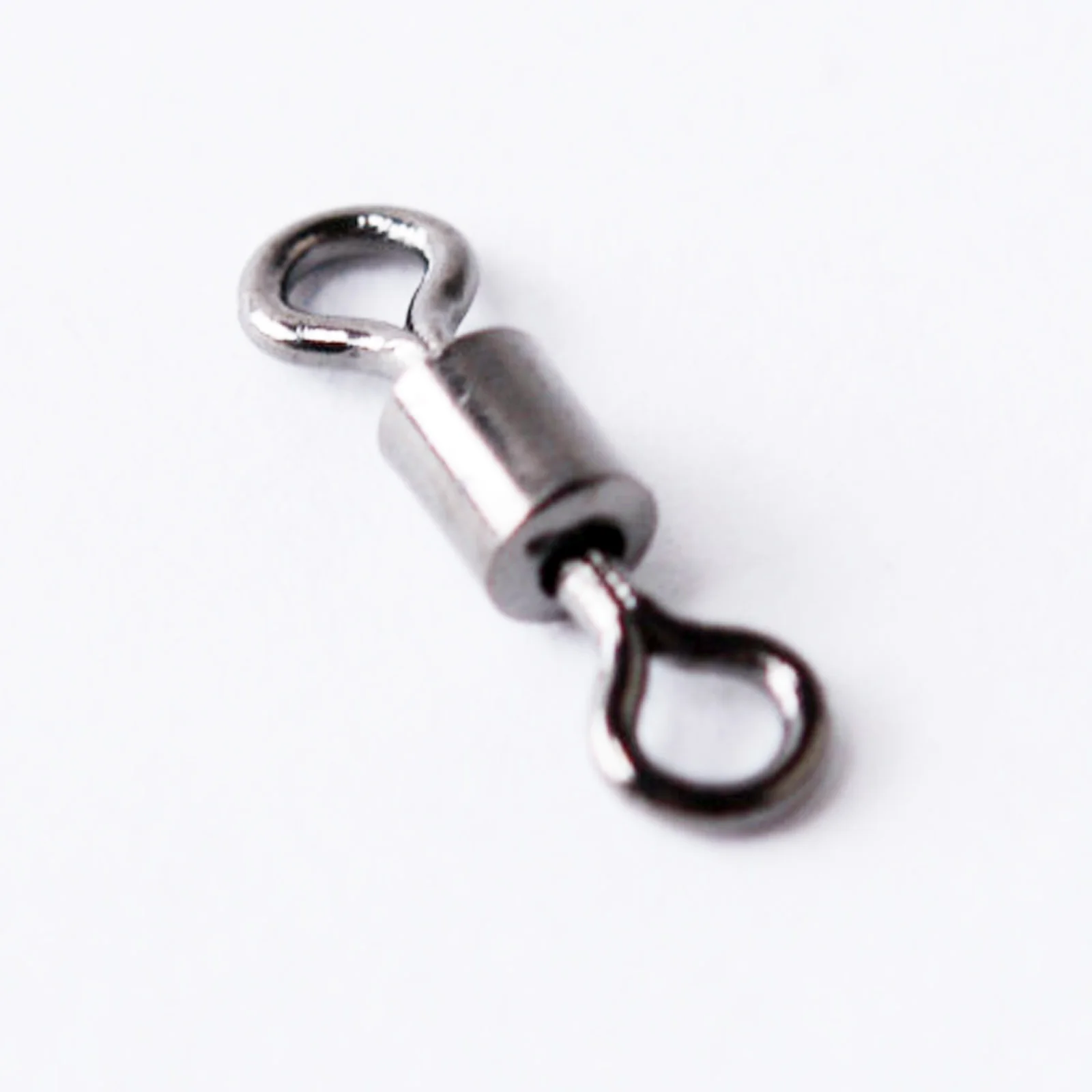 DNDYUJU 30 Uds anillo sólido giratorio LB señuelos anzuelos de pesca rodamiento de barril conector de pesca 15 tamaños - imagen 5