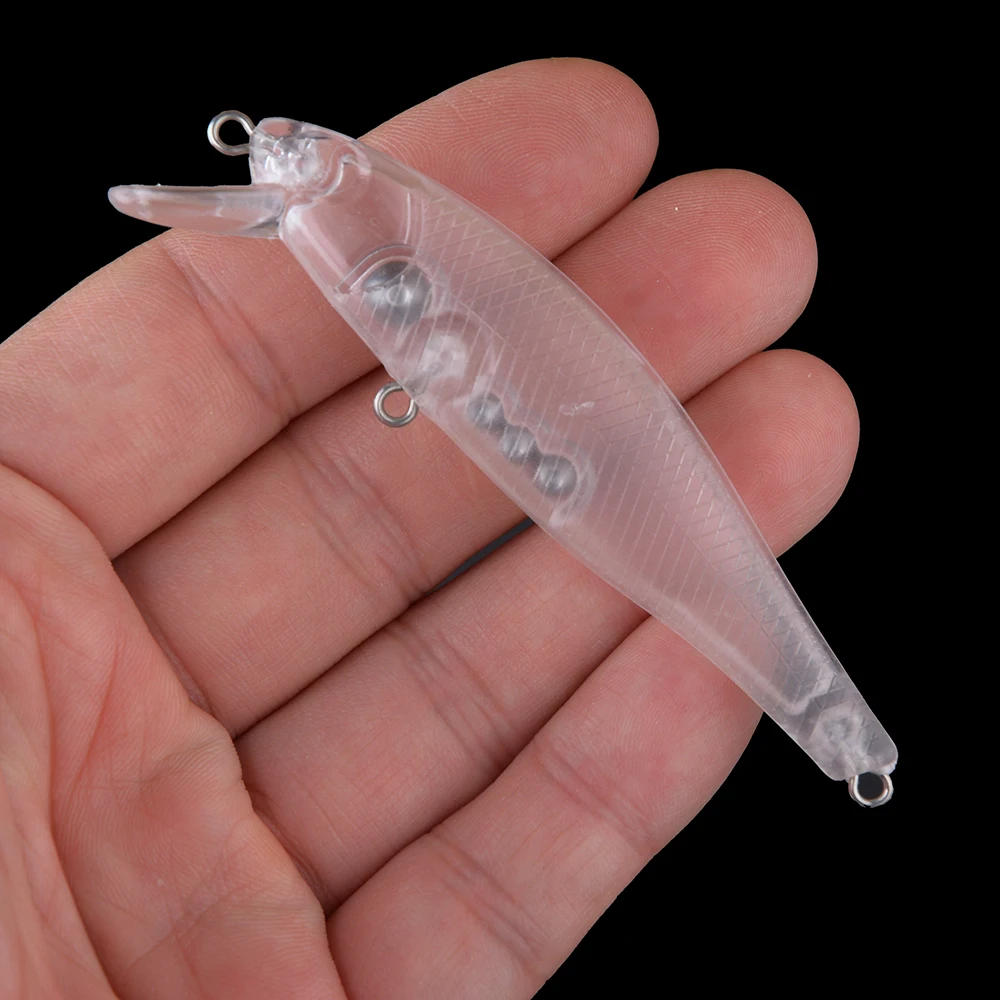 Chan’sHuang 20PCS Unpainted Blank Fishing Lures 8.5cm 7.8g Floating Shallow Minnow DIY Handmade Artificial Fishing Bait - imagen 5