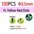 100pcs 3.5mm FLYRD