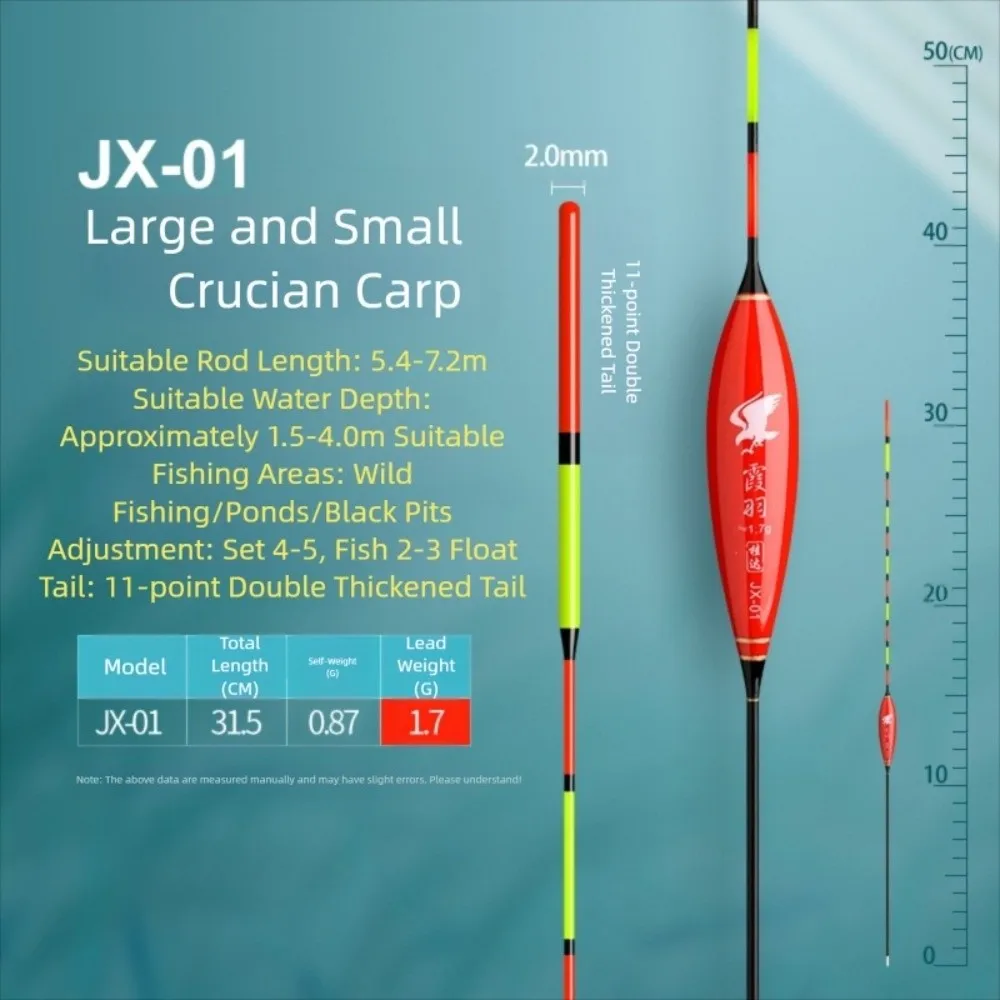 12 Uds. Flotadores de pesca grandes de plástico, boya indicadora, flotadores de pesca en roca, tubo de deriva antideslizante, aparejos de pesca de alta sensibilidad