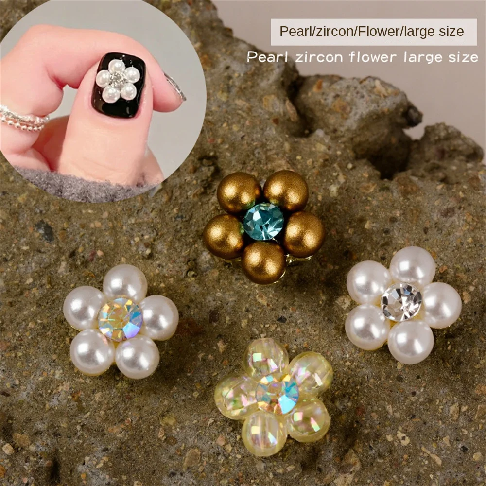 Joyería de flores de fondo plano, llamativa joyería de aleación brillante única, Popular, a la moda, 1/2/3 piezas - imagen 5