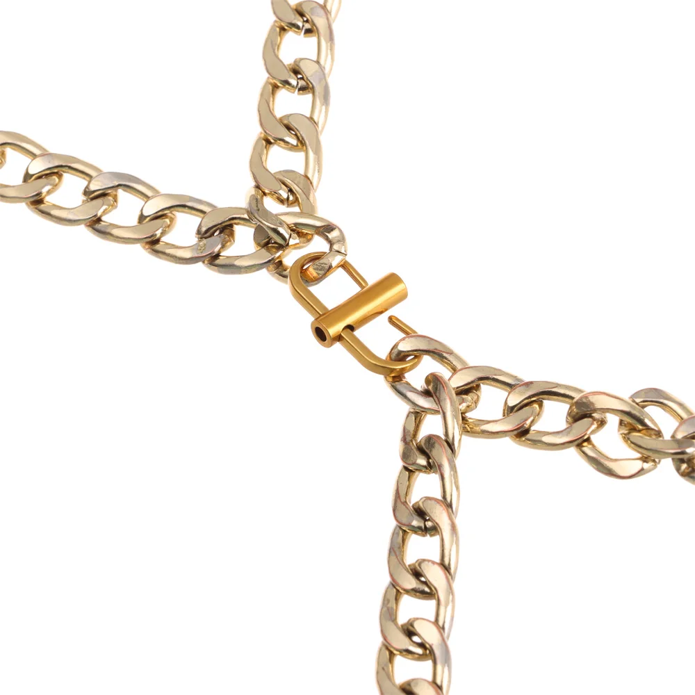 Hebillas de cadena de bolso, accesorios de herramientas ajustables para exteriores, tornillo de posicionamiento, longitud de la correa, Clip de hebilla de Metal acortado - imagen 2