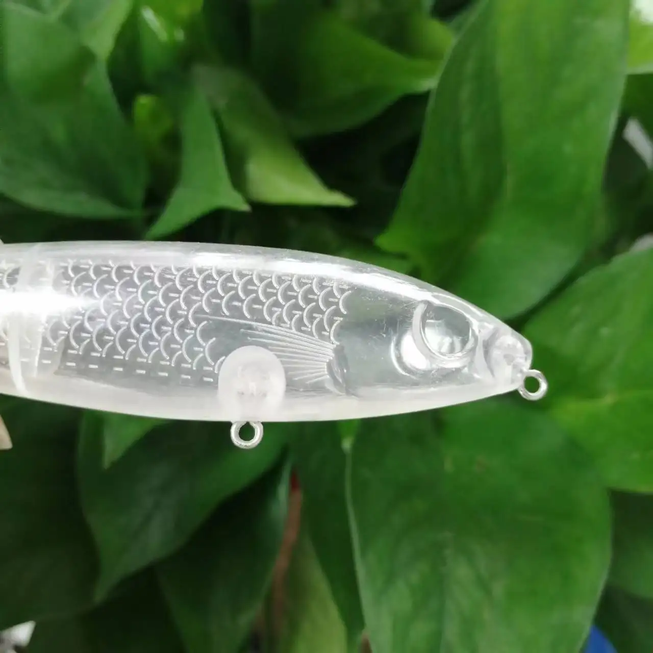 20 piezas-Cebo duro para Pesca en agua salada, cebo sin pintar, 100mm, 14g, Topwater Doggy Stickbait, trucha, lubina, Isca, 9156 - imagen 3