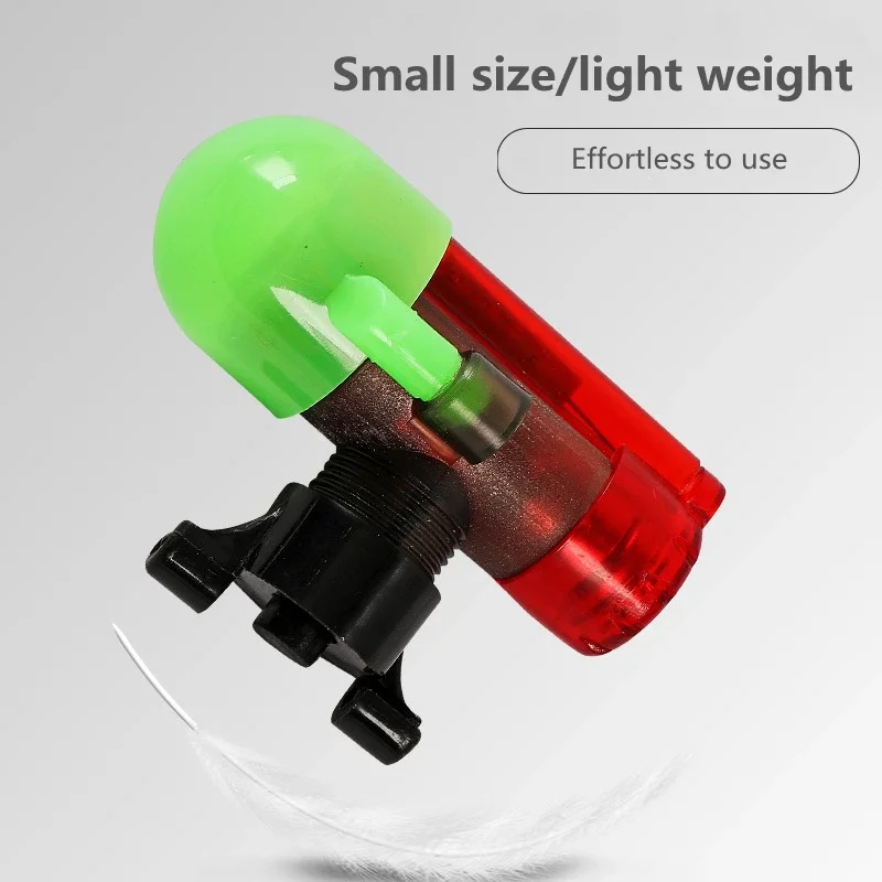 Juego de alarma y Swinger para morder pesca, Swingers de pesca resistentes al agua, indicador de picadura de pescado, Sensor de señal luminosa, accesorios de luz - imagen 4