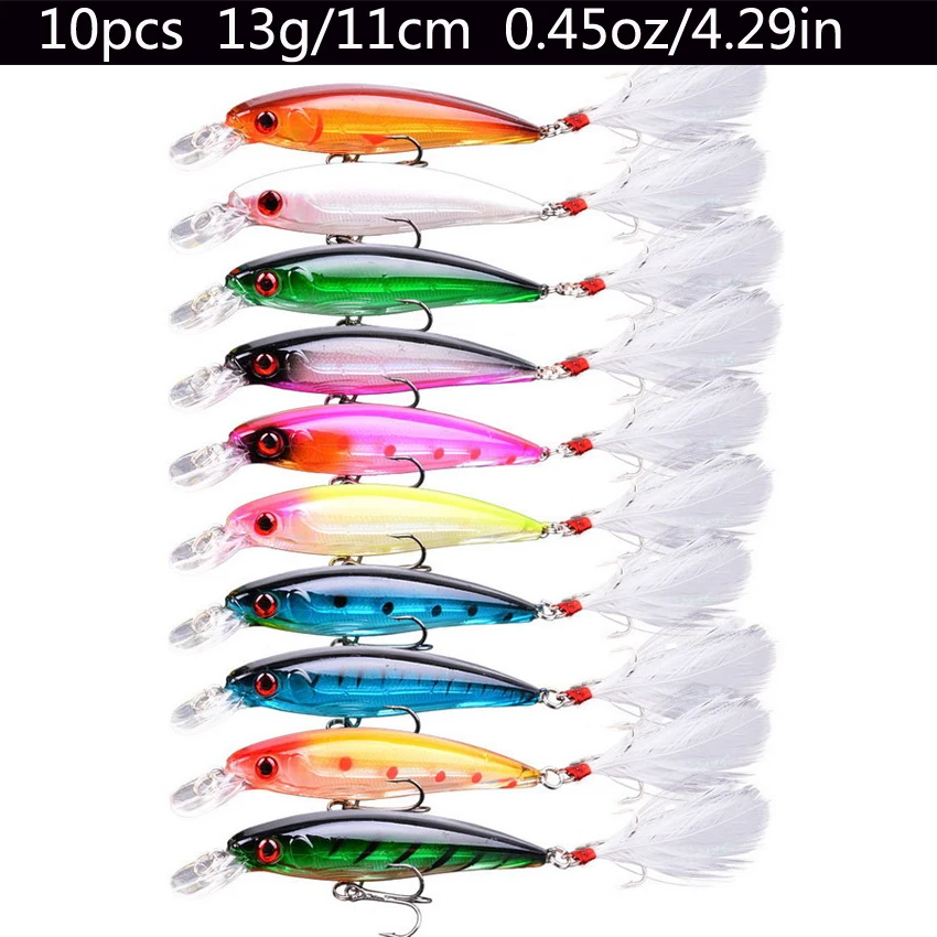 Señuelo de pesca de pececillos, cebo Artificial de plástico duro, Swimbait, Lucio, ABS, Wobbler para anzuelos, Crankbait, ojos 3D de mar, 25 piezas - imagen 2