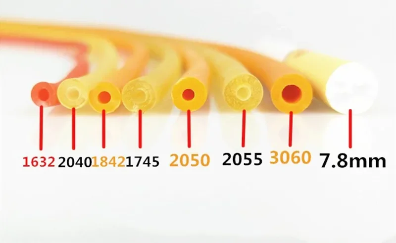 Tirachinas de látex Natural de 5M, tubo de goma para caza y tiro, 2mm x 5mm de diámetro, accesorios de banda de tubo elástico alto, banda de goma - imagen 5