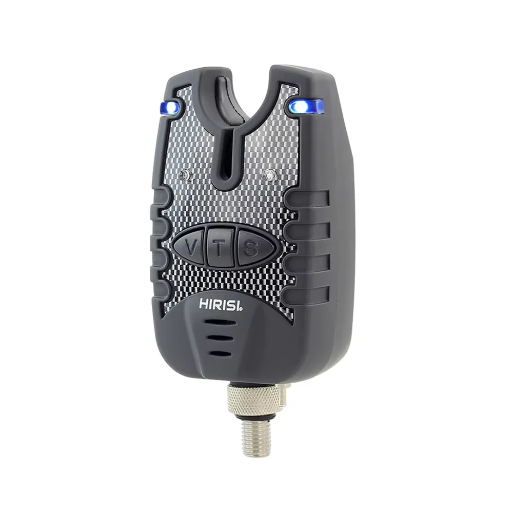 Hirisi accesorios de pesca de carpa, indicador de alarma de mordida, campana de pesca con Swinger, luz nocturna, sensibilidad de tono de volumen, B1140 - imagen 5