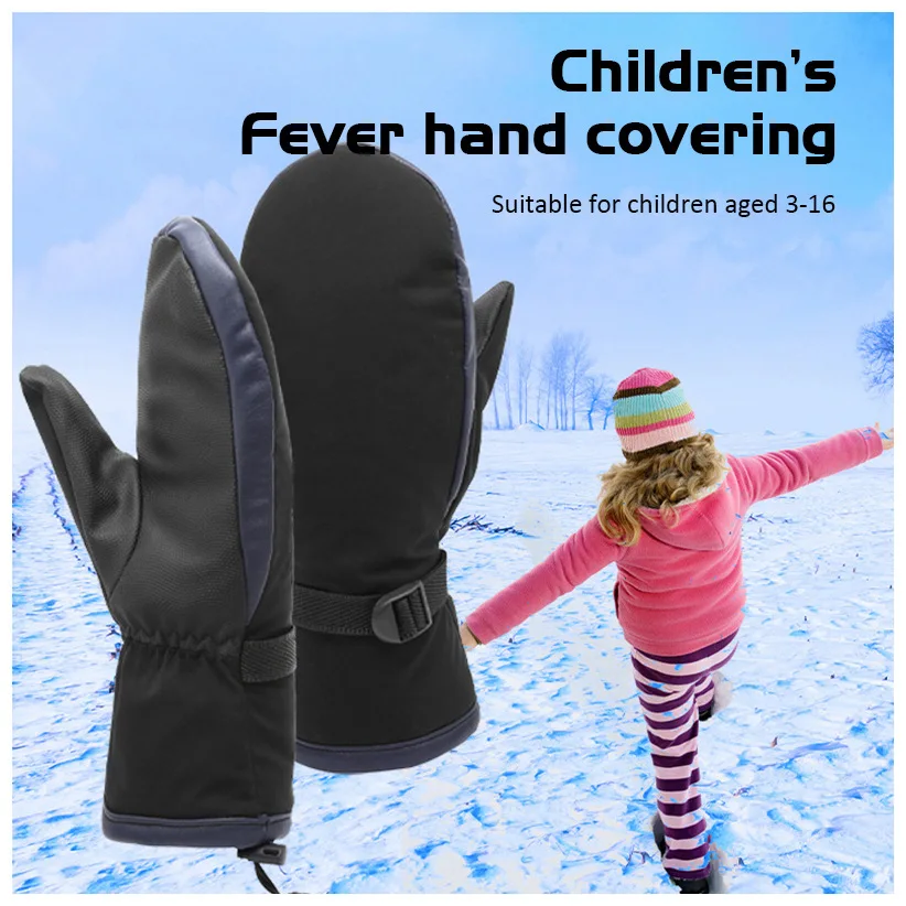 Guantes calefactables eléctricos para motocicleta, guantes calefactables de invierno para Moto, guantes térmicos cálidos impermeables y recargables para moto de nieve - imagen 2