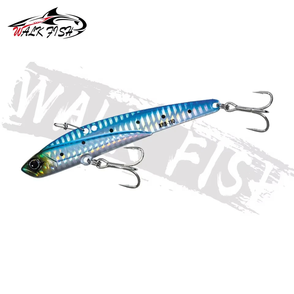 WALK FISH 1 Uds 110mm 45g VIB cebos de pesca hundimiento trucha cebos de lápiz de largo alcance sumergido Artificial cebo de mar de agua dulce lubina - imagen 5