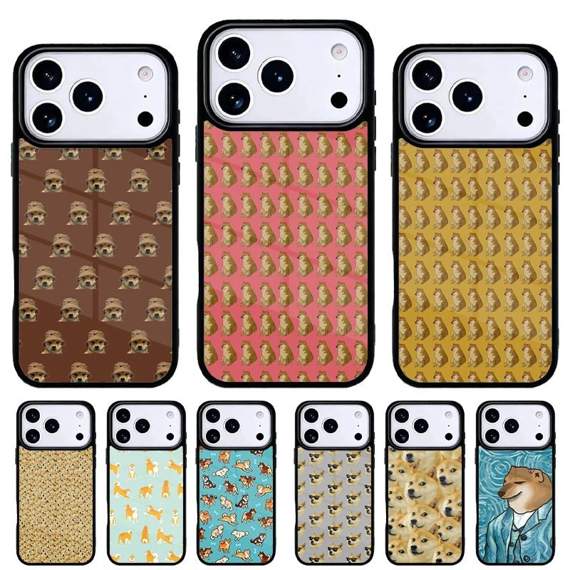 Space Doge Shiba Inu — Funda iPhone trasera compatible Pro Max